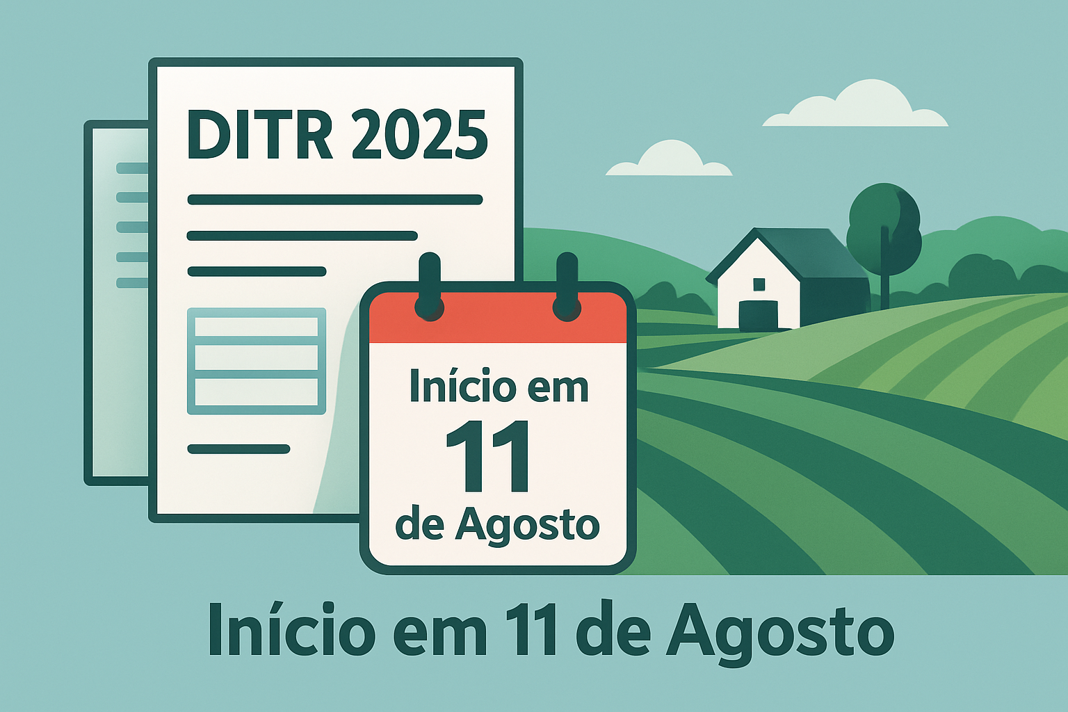 Entrega da DITR 2025 Começa em 11 de Agosto