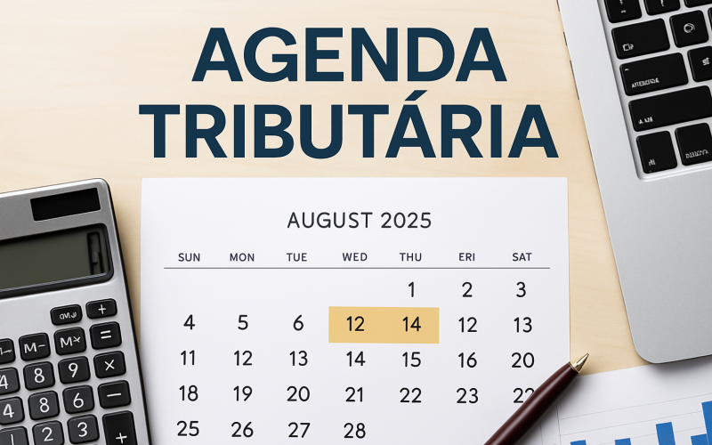 Agenda Tributária da Segunda Semana de Agosto